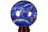 Polished Lapis Lazuli Sphere - Pakistan #149373-1